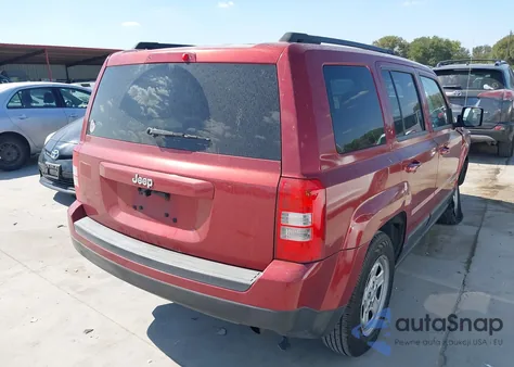 2012 Jeep Patriot Sport from USA, damaged, VIN 1C4NJPBAXCD526750
